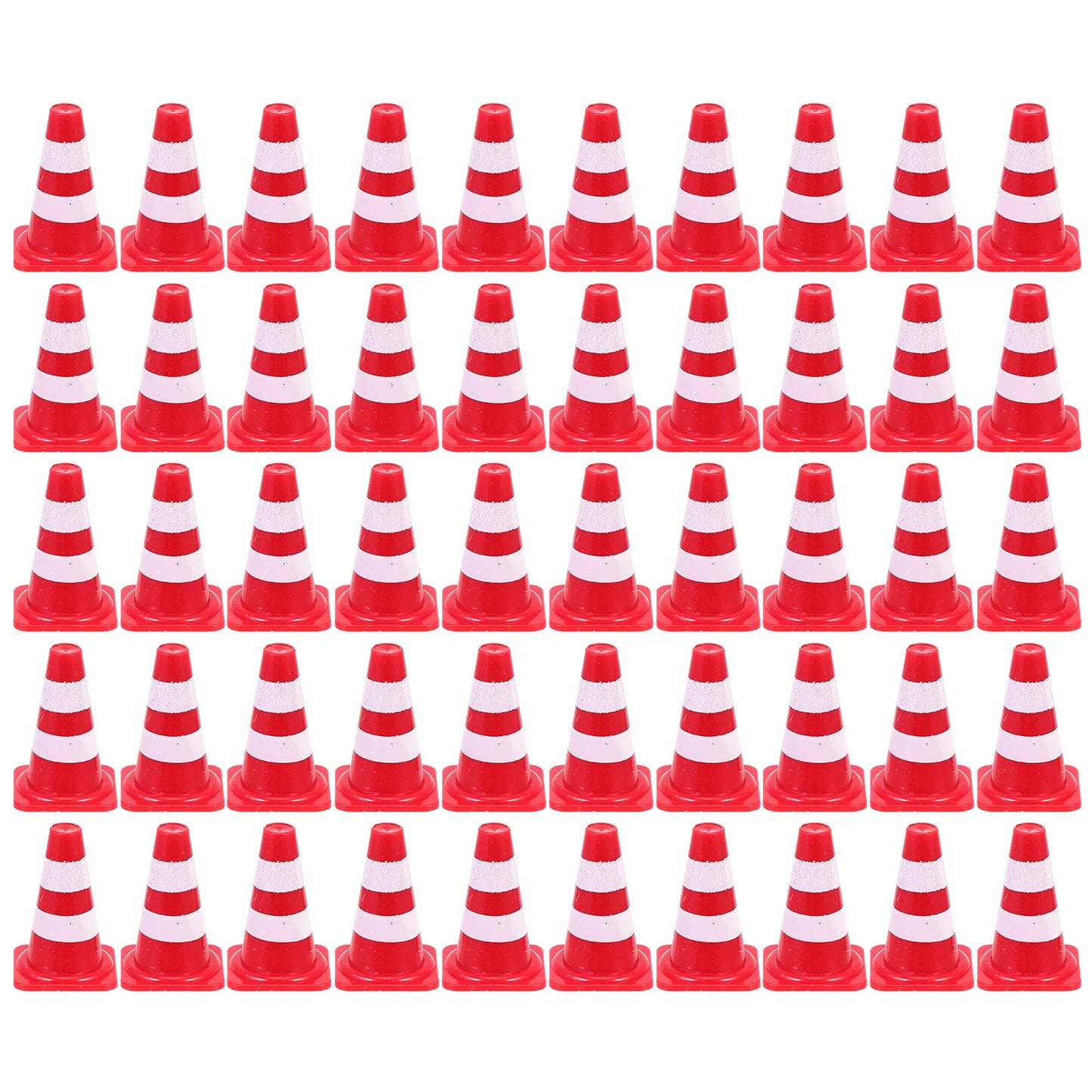 50 Piece Traffic Cone Set